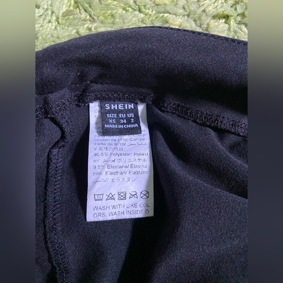 Micro mini black ruffle skort S - Picture 4 of 4